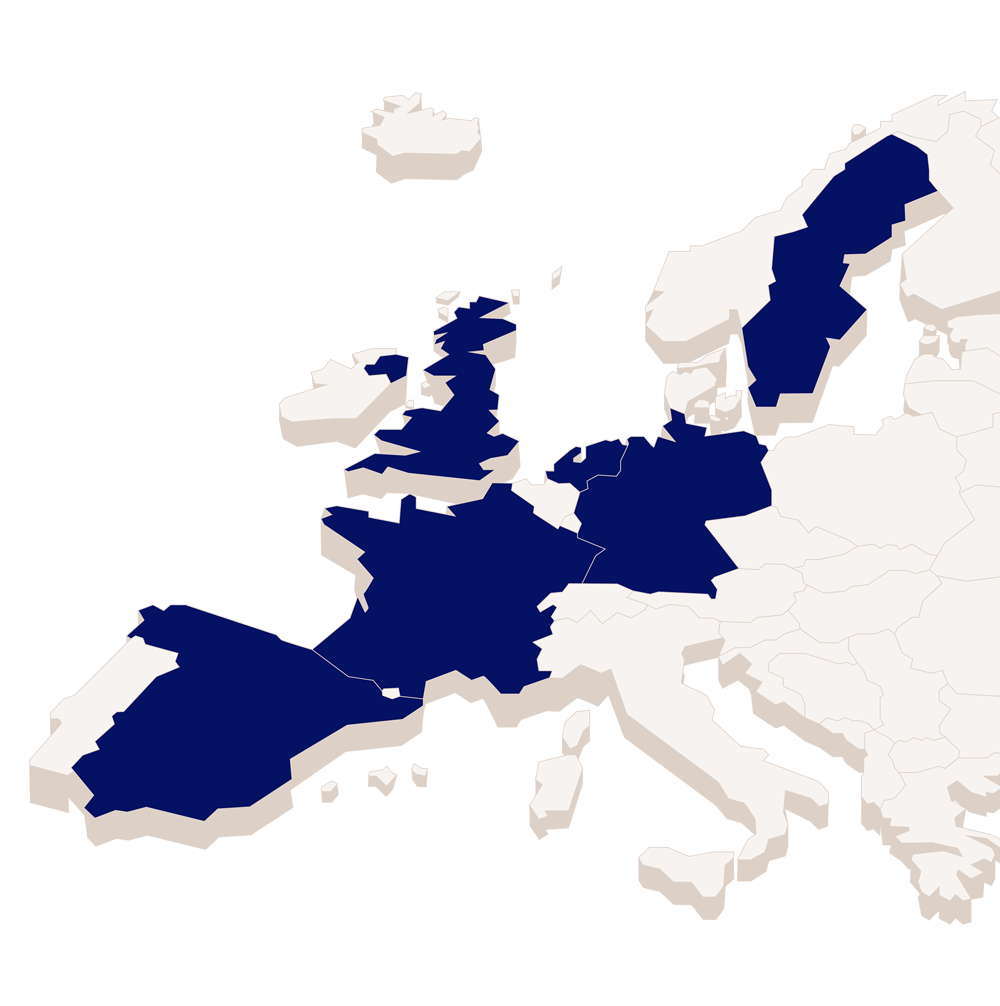 European_map_Aareon_locations