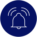 Icon-allert-bell-dark blue