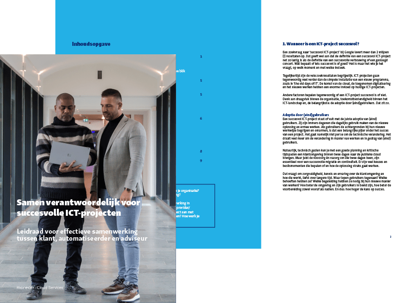Whitepaper samen verantwoordelijk voor ICT projecten