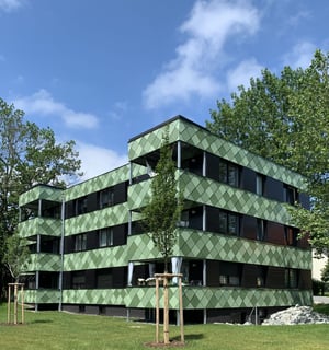 Wohngebäude aus dem Bestand der GEWOG Bayreuth
